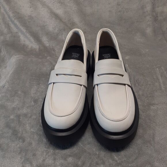 Wild Fable Y2K Women Lacey Loafer White Size 7.5 Slip-On Memory Foam Insole NWOT - Picture 5 of 9